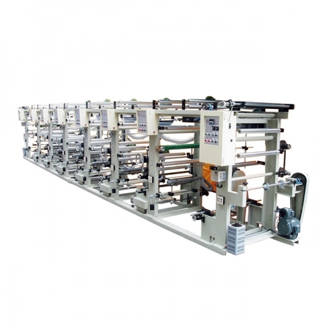 Automatic High-Speed Multi-Color Rotogravure Printing Press
