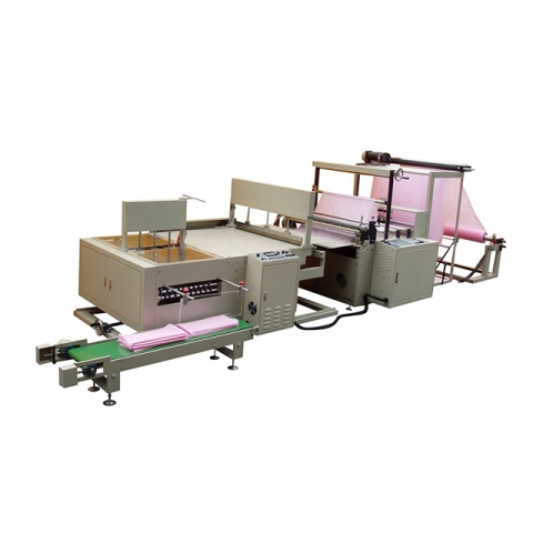 Servo-Control  Folding and Cutting Bag Machine