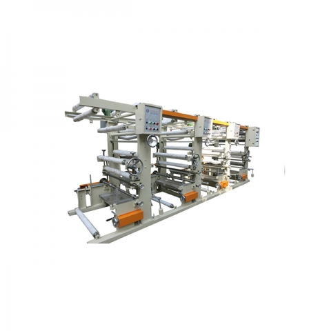 HDPE/LDPE Blown Film Machine with Rotogravure Printing Press